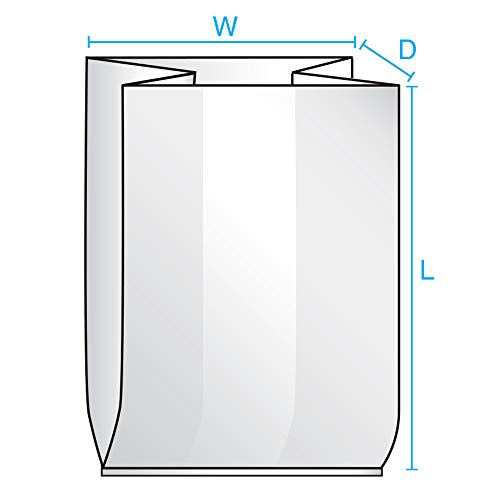 54" x 44" x 72" x 1.5 mil Clear Eco-Manufactured Plastic Pallet Top Covers (Roll of 75)