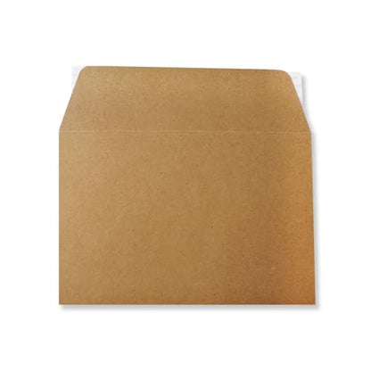 100 EcoSwift 6.5 x 4.5 Rigid Photo Mailers Stay Flats Brown Cardboard Self Seal Envelopes