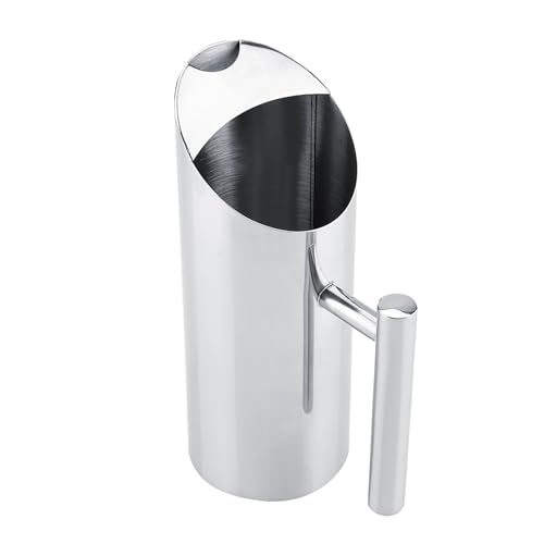 Stainless Steel Water Pitcher 1.5L Ice Guard Spill - size: 1.5L