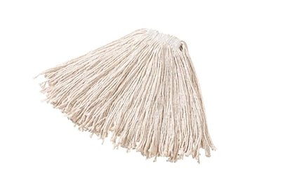 Rubbermaid Commercial Cut End Cotton Mop White Premium Heavy Duty Mop Head Wring and Rinse, 20 Oz. (Pack of 12) - size: 20 Oz. (Pack of 12), style: Single