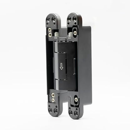 Self-Closing Hidden Hinge – Heavy-Duty Metal, Durable, Concealed Design, Supports Commercial & Residential Doors, Suitable for Interior & Exterior Use (1)