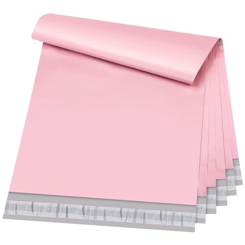 Metronic Poly Mailers 19x24 50 Pack, Large Shipping Bags for Clothing - color: Light Pink, size: 19x24 50PC