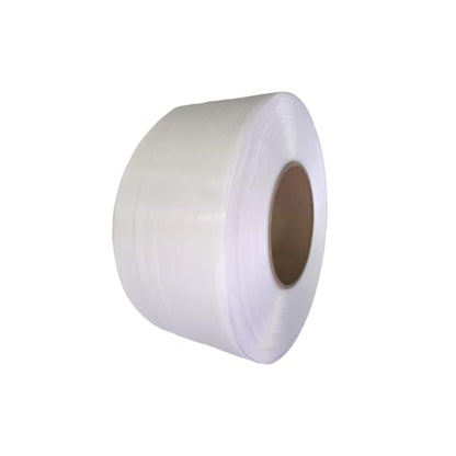 5Seconds 3/8 Inch Poly Strapping Roll, 13,123 Feet, Machine Grade 8x8 Core