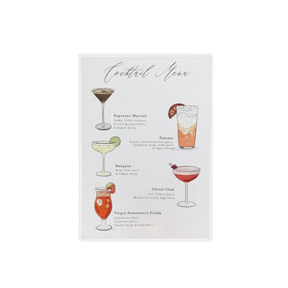 StoreSMART - Rigid Plastic Menu - 5" x 7" - 500-Pack - HPP5X7-MENU-500 - size: 500-Pack