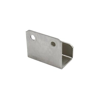 Coshar 10Pcs Heavy Duty Wall Mount Bracket Hook, 21mm Inner Width - size: 21mm Inner Width(SIlver)