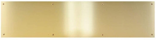 Don-Jo GDI Hardware - Metal Aluminum Kick Plate - 3/64-inch Thick - Choose The Height and Width for Your Door (Brass Tone, 8'' X 30'') (90-KP) - color: Brass Tone, size: 8" X 30"