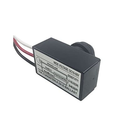 2 Pack DC8-50V Photoelectric Light Control Switch, 5A