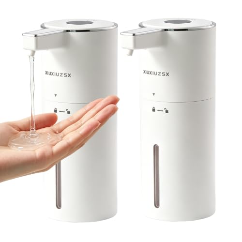 Touchless Automatic Electric Liquid Soap Dispenser 2 Pack - color: White 2pack, size: Liquid