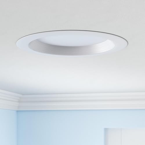 10 Inch Recessed LED Commercial Downlight with J-Box, Wattage Adjustable 22/29/37.5W,3 Color Selectable 3000K-5000K, 120-277V,10%-100% Dimmable,Canless LED Downlight- 8 Pack - color: 8PK, size: 10 inch