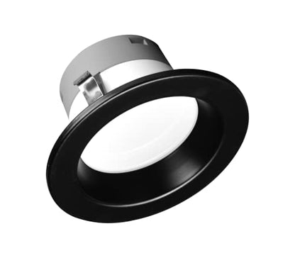 DLR4(v6) 4-inch Black Selectable Recessed LED Downlight (DLR4607120SBK) - color: Black, style: 1-Pack