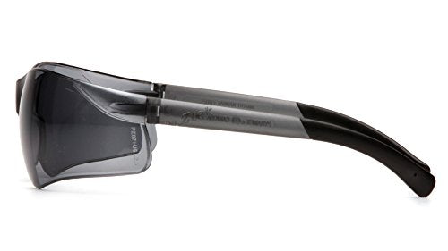 Pyramex Ztek Safety Glasses ANSI Z87+ - color: Gray Frame/Gray Lens, size: One Size (Single)
