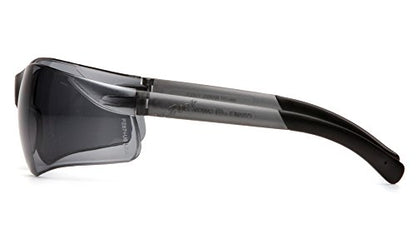 Pyramex Ztek Safety Glasses ANSI Z87+ - color: Gray Frame/Gray Lens, size: One Size (Single)