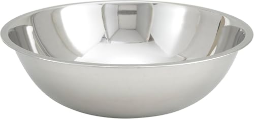 Stainless Steel Mixing Bowl Commercial and Home Kitchen - size: 13 Quart