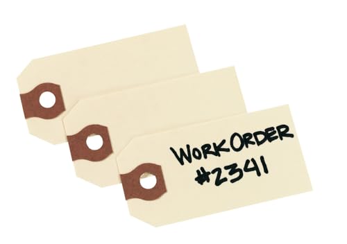 Avery® Unstrung Shipping Tags, 11.5 pt. Stock, 2-3/4" x 1-3/8", 1,000 Manila Hang Tags (12301)