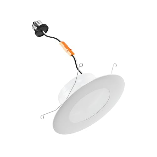GE Reveal HD+ 5-6-inch LED Recessed & Flush Downlight, 50W Replacement - style: Downlight 1150 Lumens