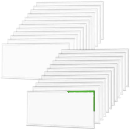 24 Pack 2x4 Drop Ceiling Light Office Fixture,7800LM 5000K Daylight White,