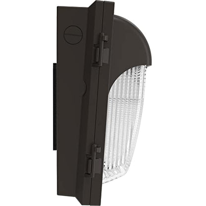 Lithonia Lighting 13" LED Wall Pack Outdoor Light, Adjustable Lumens - color: Adjustable Lumens | 4000K Cool White, size: 9" H x 14" W x 4.5" D