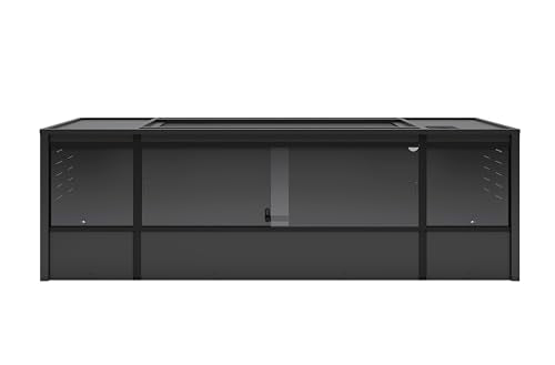 New Age Pet® ECOFLEX® 72" Mojave Reptile Enclosure, Jumbo, Black - color: Black, size: Jumbo