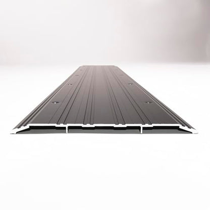 Aluminum Thresholds Extra Width 5"-6"-7"-8" Inch - Residential/Commercial use. Saddle/Handicap Easy Installing and Accessible/Fireproof Rated high-Quality (9"x36") - size: 9"x36"
