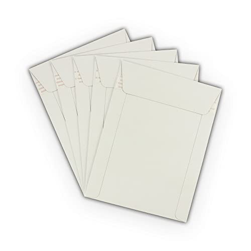 10 EcoSwift 12.75 x 15 Rigid Photo Mailers Keep Flats White Cardboard Self Seal Envelopes 12.75x15 - size: One Size