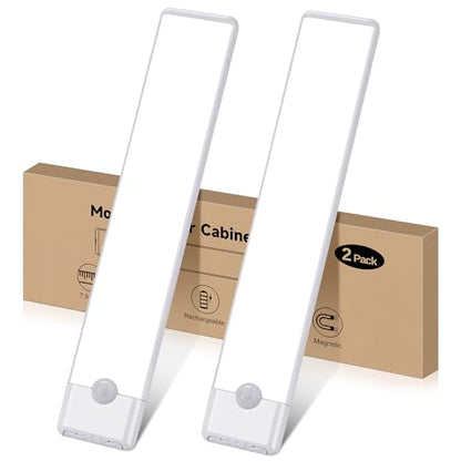 Motion Sensor Under Cabinet Lights, 2-Pack, Cool White, 8 inch - color: Cool White, size: 8 inch