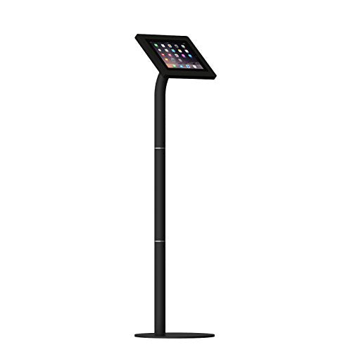 VidaMount Black Enclosure and Floor Stand [Bundle] Compatible with iPad 2/3/4 - color: Black, size: iPad 2/3/4