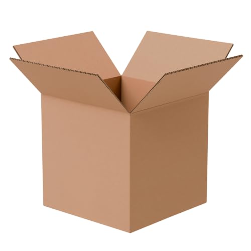 The Boxery 6"x6"x6" Corrugated Cardboard Boxes 25-Pack - size: 6 x 6 x 6 "