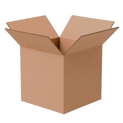The Boxery 6"x6"x6" Corrugated Cardboard Boxes 25-Pack - size: 6 x 6 x 6 "