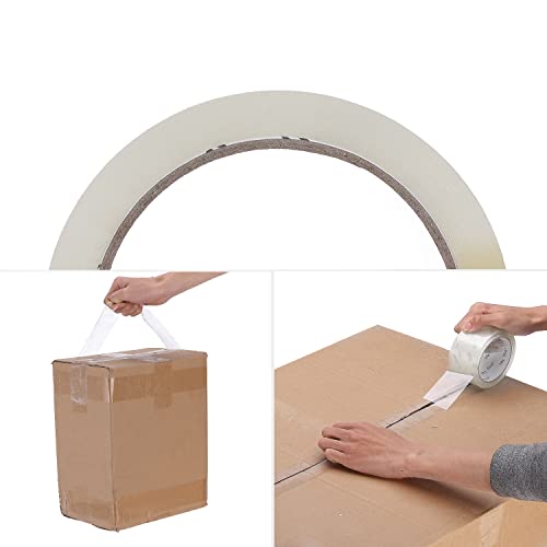 Mr. Pen- Packing Tape, 18 Pack, 2” Wide, 60 Yards, Clear - size: 2” Wide, 60 Yards, 1.9 mil