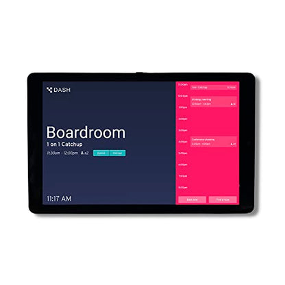 PoE Texas 8-Inch Touchscreen PoE Meeting Room Scheduler Tablet - size: 8" Touchscreen