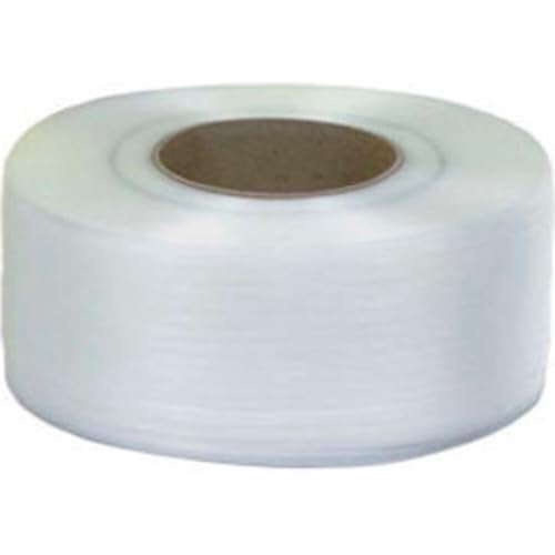 185621WH Polypropylene Strapping 0.38 in. x 0.022 in. x 12 900 ft. - White 8 x 8 in. Core