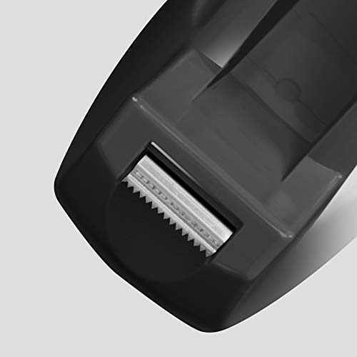 Acrimet Desktop Tape Dispenser, Premium, Non-Skid Base, Plastic, Black - color: Vert Rainbow