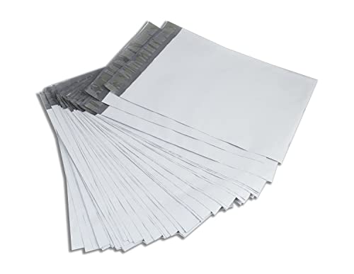 9527 Product Poly Mailers Envelopes Shipping Bags Self Sealing,10"x13", 10000 Bags - color: White, size: 10"x13"|10000Pcs