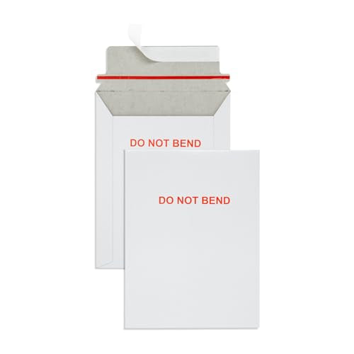Blue Summit Supplies 50 6.25" x 8.25" Rigid Mailers, Self Seal, Do Not Bend - size: 6.25 X 8.25