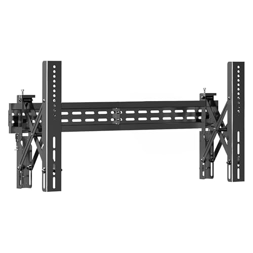 J-Tech Digital TV Video Wall Mount Kit, Fits 1 Screen 37” – 65” with Adjustable Tilt Leveling Pop Out Arms, Wide VESA Range, Holds up to 154lbs [JTECH-TVM-KIT] - size: 1x1 video wall mount kit