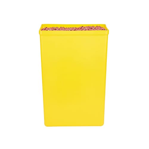 Restaurantware 10 gal Yellow Plastic Cup Ingredient Bin - color: Yellow