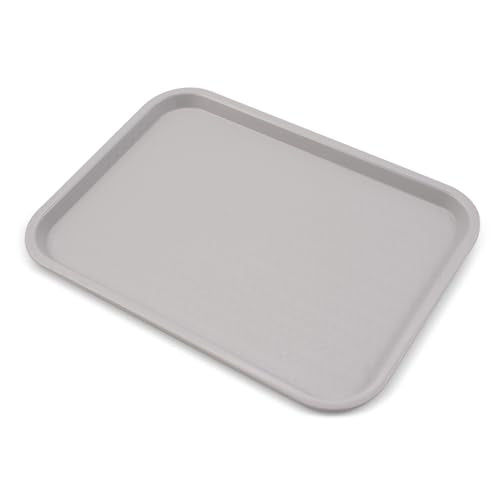 Carlisle Cafe Tray, Fast Food Restaurant Tray, 14 x 18, 1 Ct, Gray - size: 17.9" x 14" x 1" (Pack of 1)