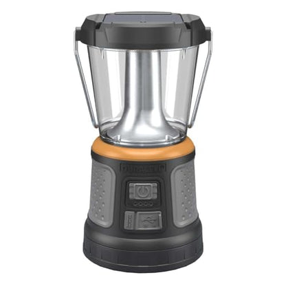 Duracell - 2000 lumens LED flashlight with 360° and 180° illumination for camping, fishing and emergency use, 6 light modes and 3 power supplies available for charging, 1654528