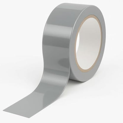 GTSE - Gray Vinyl PVC Floor Tape 2 inch x 108ft Safety Marking Tape - color: Gray, size: 2" x 108 ft