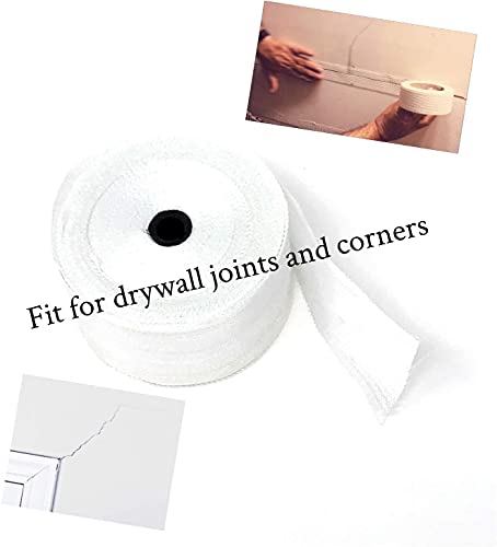 APT Woven Fiberglass Cloth Tapes (6" x 36Yds), Repairs and Reinforcements, Glass Fiber Mesh Joint Tape Plain Weave Reinforcement E-Glass, No Adhesive (152mm x 36Yds) - size: 152mm x 36Yds