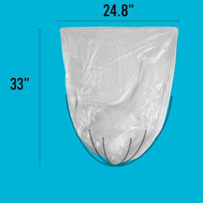 BEIDOU-PAC Trash Bags 13 Gallon, 1000 Count Bulk Value Pack, Clear Plastic Recycling Garbage Bags, Multi-purpose Tall Kitchen Trash Bags Can Liners for Business Home Commercial and Industrial - style: 13 Gallon |1000 Count(Value Pack)