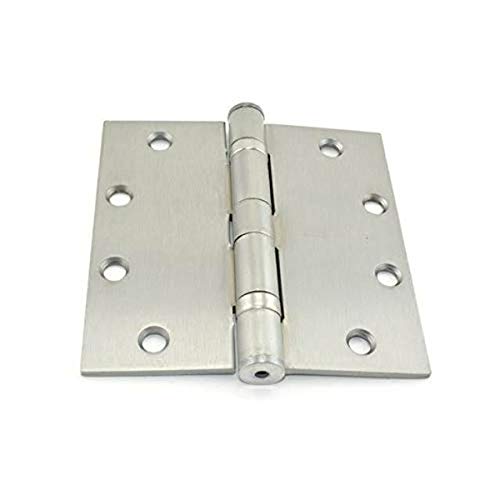 Stanley FBB179 5X5 26D STL Door Hinge, Satin Chrome, Box of 1, Steel, 5" Height