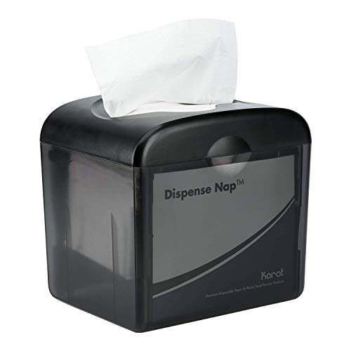 Karat Interfold Napkins - 2 Ply, White, Perfect for Restaurants and Cafes, Fits Most Dispensers, Made from Renewable Resources, Case of 6,000
