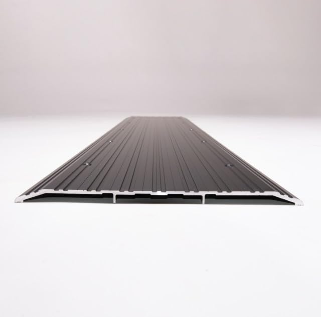 Aluminum Thresholds Extra Width 5"-6"-7"-8" Inch - Residential/Commercial use. Saddle/Handicap Easy Installing and Accessible/Fireproof Rated high-Quality (10"x36") - size: 10"x36"