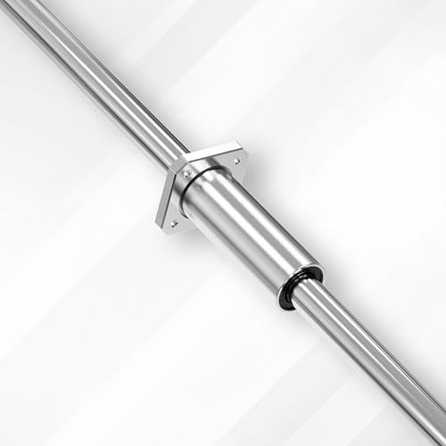 4 Pcs LMK6LUU Square Flange Linear Ball Bearings, 6x12x35mm - size: LMK6LUU
