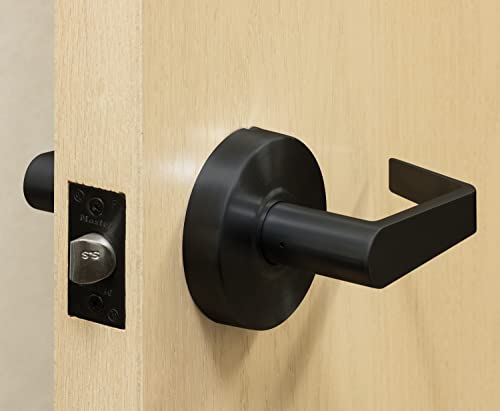 Master Lock SLCHPG10B Heavy Duty Lever Style, Grade 2 Commercial Passage Door Lock, Oil Rubbed Bronze Finish
