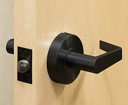Master Lock SLCHPG10B Heavy Duty Lever Style, Grade 2 Commercial Passage Door Lock, Oil Rubbed Bronze Finish