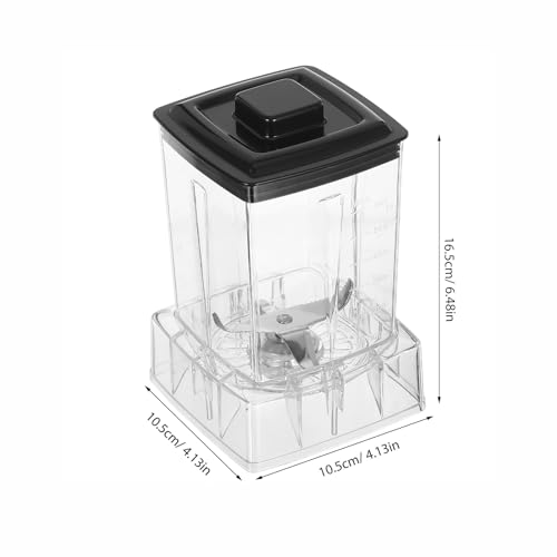 VALICLUD Blender Cup Large Capacity Transparent 6.49 X 4.13 X 4.13 in