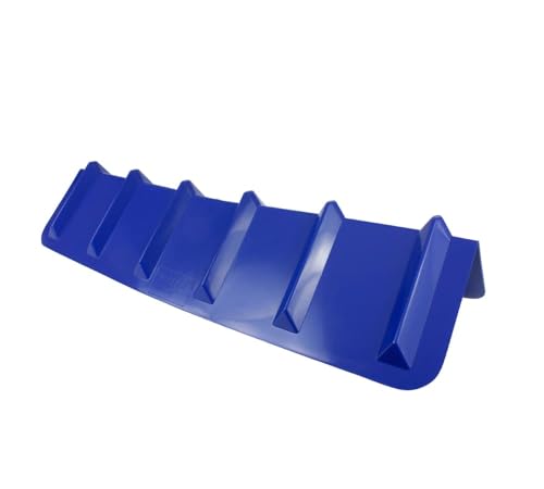 Mytee Products Blue Flatbed Edge Protectors - 8" x 8" x 36" | V Shaped Winch Ratchet Straps Plastic Corner Protector for Flatbed Cargo Load - color: Blue, size: 1 - Pack