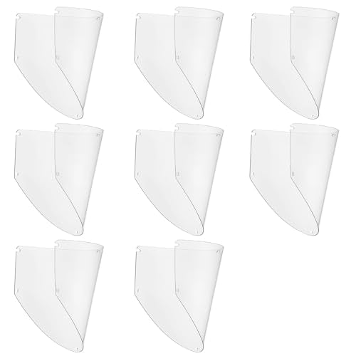 8 Pack Face Shield Replacement Lens Compatible with Jackson Safety Maxview